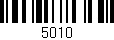 Código de barras (EAN, GTIN, SKU, ISBN): '5010'