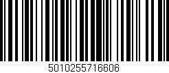 Código de barras (EAN, GTIN, SKU, ISBN): '5010255716606'