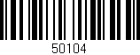 Código de barras (EAN, GTIN, SKU, ISBN): '50104'