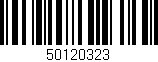 Código de barras (EAN, GTIN, SKU, ISBN): '50120323'