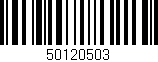 Código de barras (EAN, GTIN, SKU, ISBN): '50120503'