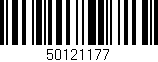 Código de barras (EAN, GTIN, SKU, ISBN): '50121177'