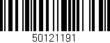 Código de barras (EAN, GTIN, SKU, ISBN): '50121191'