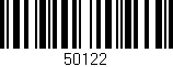 Código de barras (EAN, GTIN, SKU, ISBN): '50122'