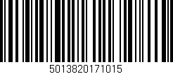 Código de barras (EAN, GTIN, SKU, ISBN): '5013820171015'