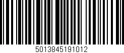 Código de barras (EAN, GTIN, SKU, ISBN): '5013845191012'