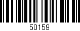 Código de barras (EAN, GTIN, SKU, ISBN): '50159'