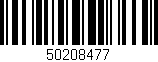 Código de barras (EAN, GTIN, SKU, ISBN): '50208477'