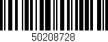 Código de barras (EAN, GTIN, SKU, ISBN): '50208728'