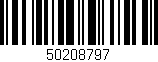 Código de barras (EAN, GTIN, SKU, ISBN): '50208797'