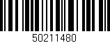 Código de barras (EAN, GTIN, SKU, ISBN): '50211480'