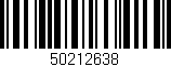 Código de barras (EAN, GTIN, SKU, ISBN): '50212638'