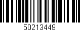 Código de barras (EAN, GTIN, SKU, ISBN): '50213449'