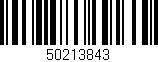 Código de barras (EAN, GTIN, SKU, ISBN): '50213843'
