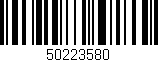 Código de barras (EAN, GTIN, SKU, ISBN): '50223580'