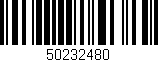 Código de barras (EAN, GTIN, SKU, ISBN): '50232480'