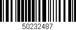 Código de barras (EAN, GTIN, SKU, ISBN): '50232487'