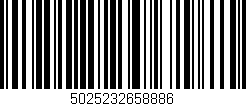 Código de barras (EAN, GTIN, SKU, ISBN): '5025232658886'