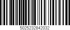 Código de barras (EAN, GTIN, SKU, ISBN): '5025232842032'