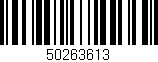 Código de barras (EAN, GTIN, SKU, ISBN): '50263613'