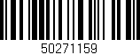 Código de barras (EAN, GTIN, SKU, ISBN): '50271159'
