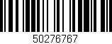 Código de barras (EAN, GTIN, SKU, ISBN): '50276767'