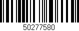 Código de barras (EAN, GTIN, SKU, ISBN): '50277580'