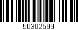 Código de barras (EAN, GTIN, SKU, ISBN): '50302599'