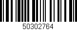 Código de barras (EAN, GTIN, SKU, ISBN): '50302764'