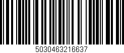 Código de barras (EAN, GTIN, SKU, ISBN): '5030463216637'