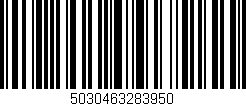 Código de barras (EAN, GTIN, SKU, ISBN): '5030463283950'