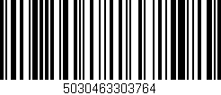 Código de barras (EAN, GTIN, SKU, ISBN): '5030463303764'