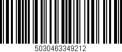 Código de barras (EAN, GTIN, SKU, ISBN): '5030463349212'