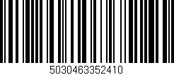 Código de barras (EAN, GTIN, SKU, ISBN): '5030463352410'