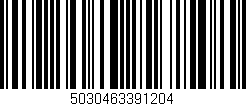 Código de barras (EAN, GTIN, SKU, ISBN): '5030463391204'