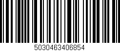 Código de barras (EAN, GTIN, SKU, ISBN): '5030463406854'