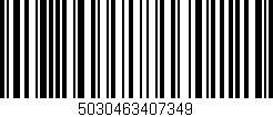 Código de barras (EAN, GTIN, SKU, ISBN): '5030463407349'