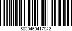 Código de barras (EAN, GTIN, SKU, ISBN): '5030463417942'
