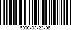 Código de barras (EAN, GTIN, SKU, ISBN): '5030463422496'