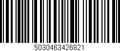 Código de barras (EAN, GTIN, SKU, ISBN): '5030463426821'
