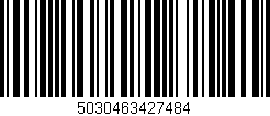 Código de barras (EAN, GTIN, SKU, ISBN): '5030463427484'
