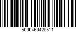 Código de barras (EAN, GTIN, SKU, ISBN): '5030463428511'