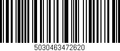 Código de barras (EAN, GTIN, SKU, ISBN): '5030463472620'