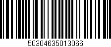 Código de barras (EAN, GTIN, SKU, ISBN): '50304635013066'