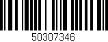 Código de barras (EAN, GTIN, SKU, ISBN): '50307346'