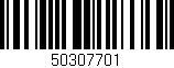 Código de barras (EAN, GTIN, SKU, ISBN): '50307701'