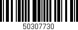 Código de barras (EAN, GTIN, SKU, ISBN): '50307730'