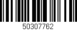 Código de barras (EAN, GTIN, SKU, ISBN): '50307762'