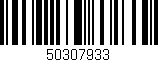 Código de barras (EAN, GTIN, SKU, ISBN): '50307933'