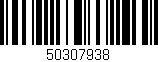 Código de barras (EAN, GTIN, SKU, ISBN): '50307938'